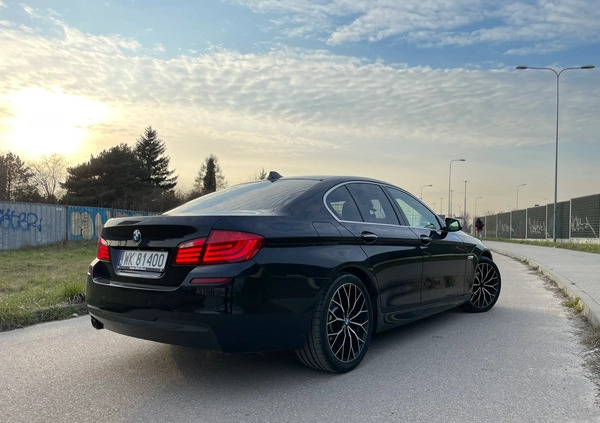 BMW Seria 5 cena 65500 przebieg: 228230, rok produkcji 2013 z Warszawa małe 326